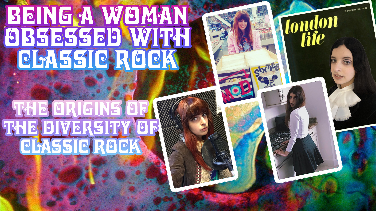 Being a woman who loves classic rock and talking about it on air