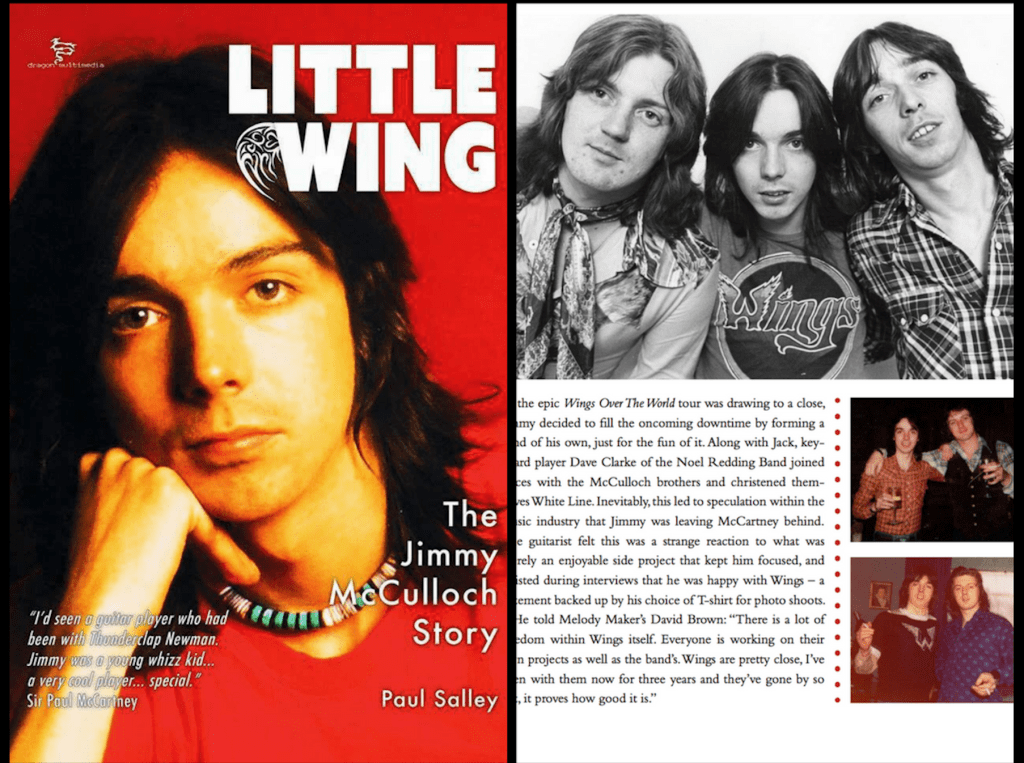 Interview: Young Wings fan writes Jimmy McCulloch biography