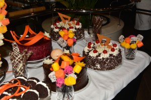 Independence of the Seas NYE dessert table