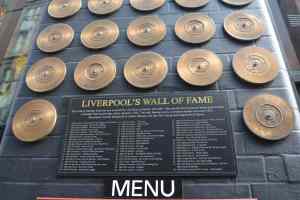 Liverpool Wall of Fame Mathew Street