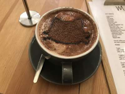 Cat Cafe Liverpool Hot Chocolate