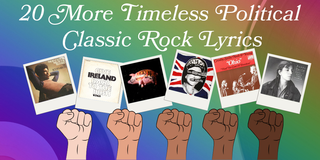 20 Timeless political classic rock songs Part 2