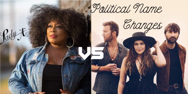 Political Band Name Changes Lady A and The Chicks