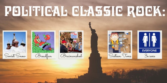 Diversity of Classic Rock Political classic rock songs lyrics part 3