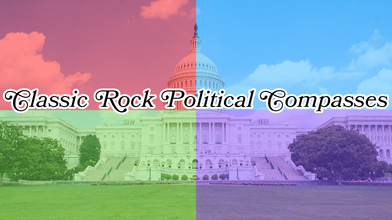 Classic Rock Political Compass Memes