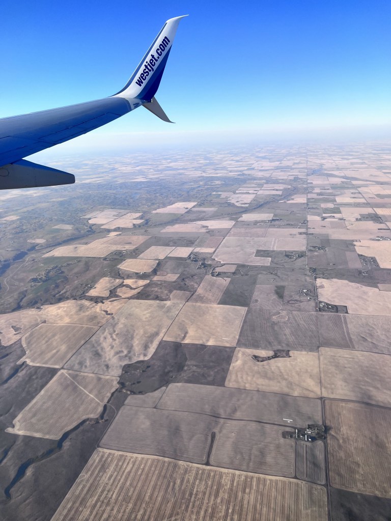 Farmland in the prairies