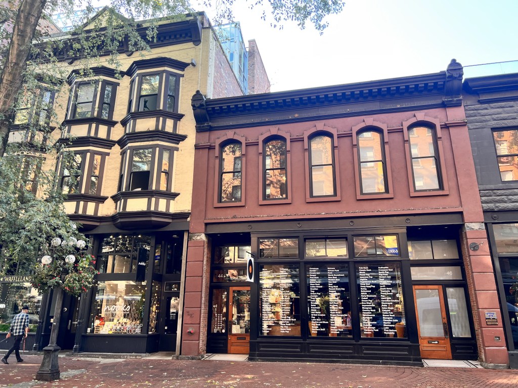Record shop in Gastown