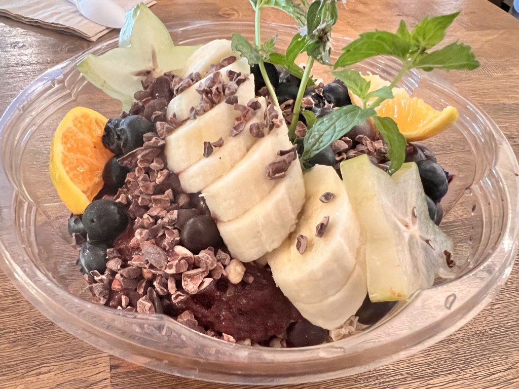 açai bowl from a'a roots