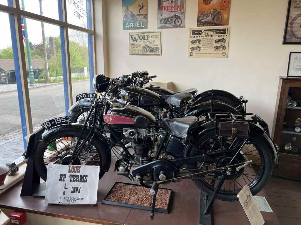 Motorbikes at Black Country Living Museum