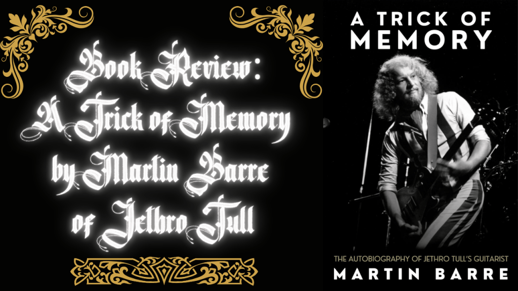 Book Review: A Trick of Memory by Martin&nbsp;Barre